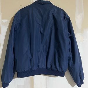 Navy blue members only coat